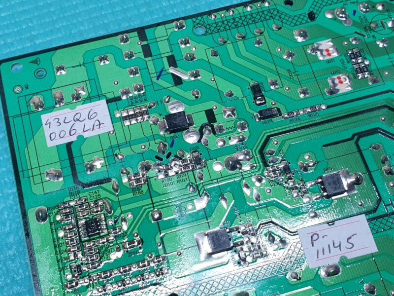 POWER SUPPLY BOARD PSU LG 43LQ6006LA LED TV DLBB568 REV:0.3 CQC14134104969 - Image 5