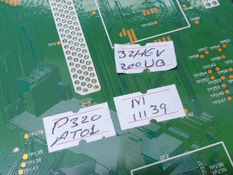 MAIN BOARD MB HITACHI 32HEV200UB LED TV VESTEL 17MB211S 23621489 SCREEN:P320AT01 - Image 4