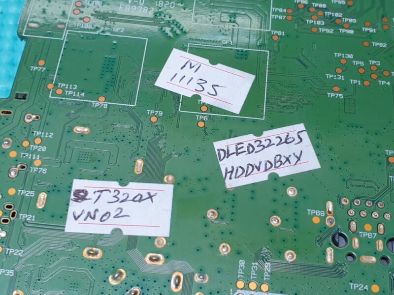 MAIN BOARD MB BUSH DLEDD32265HDDVDBX TV VESTEL 17MB140 23494883 SCREEN:T320XVN02 - Image 5