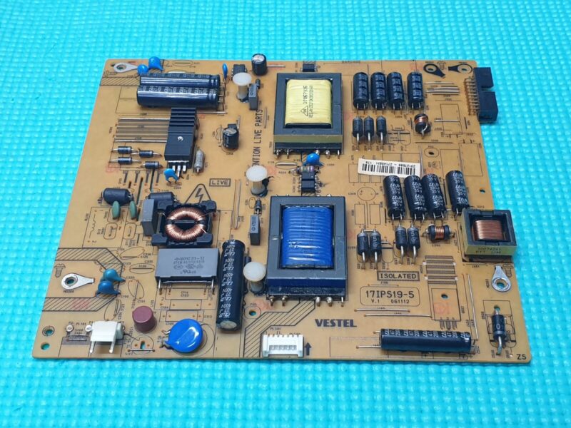 POWER SUPPLY FOR BUSH LED32127HDCNTD 32" LED TV VESTEL 17IPS19-5 061112 23127588