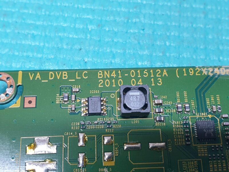 MAIN BOARD MB SAMSUNG LE40C580J1K TV BN41-01512A BN94-03798D SCREEN:LTF400HM01 - Image 2