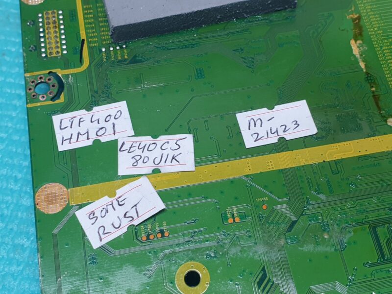 MAIN BOARD MB SAMSUNG LE40C580J1K TV BN41-01512A BN94-03798D SCREEN:LTF400HM01 - Image 5