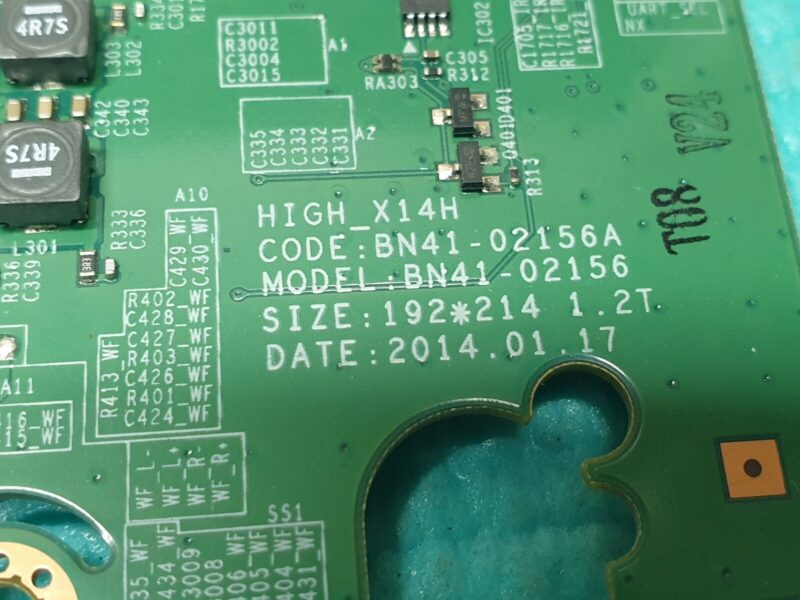 MAIN AV BOARD MB SAMSUNG UE32H5500AK TV BN41-02156A BN94-07369C SCREEN:T320HVF05 - Image 2