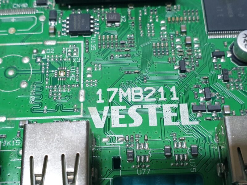 MAIN AV BOARD MB HITACHI 32HB16T61UA 32" LED TV 17MB211 23494195 SCREEN:LC320DXY - Image 2