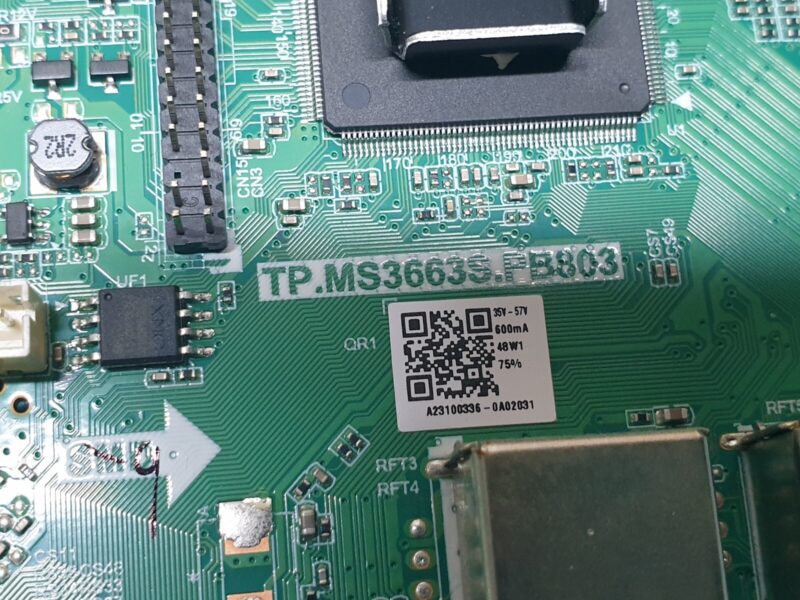 MAIN AV BOARD MB RCA RB32HD1 32" LED TV TP.MS3663S.PB803 SCREEN:T320XVN02 - Image 2