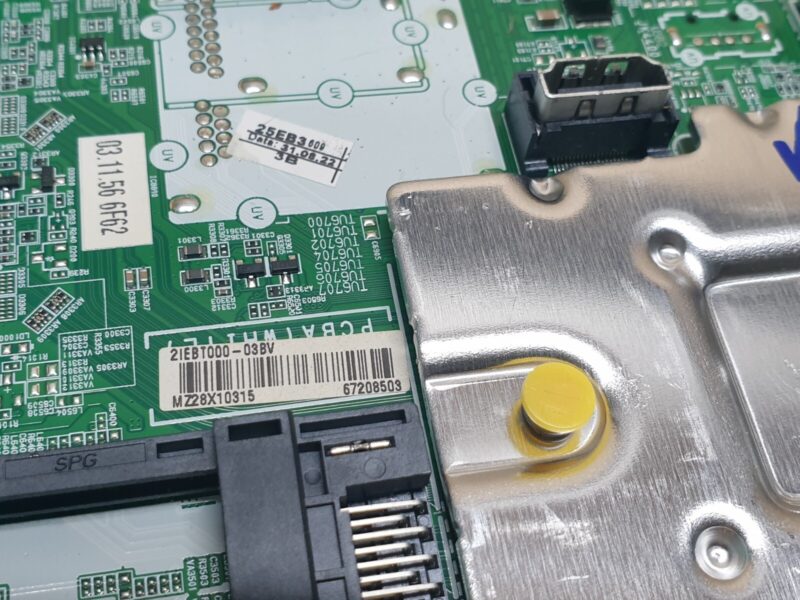 MAIN BOARD MB LG 43UQ75006LF LED TV EAX69830902(1.1) EBT67208503 SCREEN:HV430QUB - Image 2