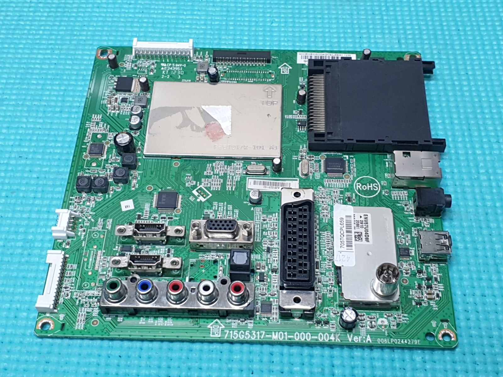 MAIN BOARD MB PANASONIC TX-L32C5B 32" LCD TV 715G5317-M01-000-004K SCREEN:V315B6