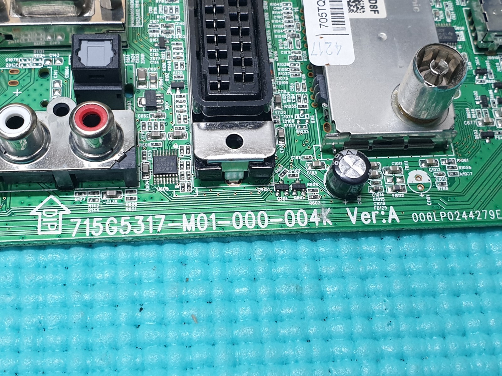 MAIN BOARD MB PANASONIC TX-L32C5B 32" LCD TV 715G5317-M01-000-004K SCREEN:V315B6 - Image 2