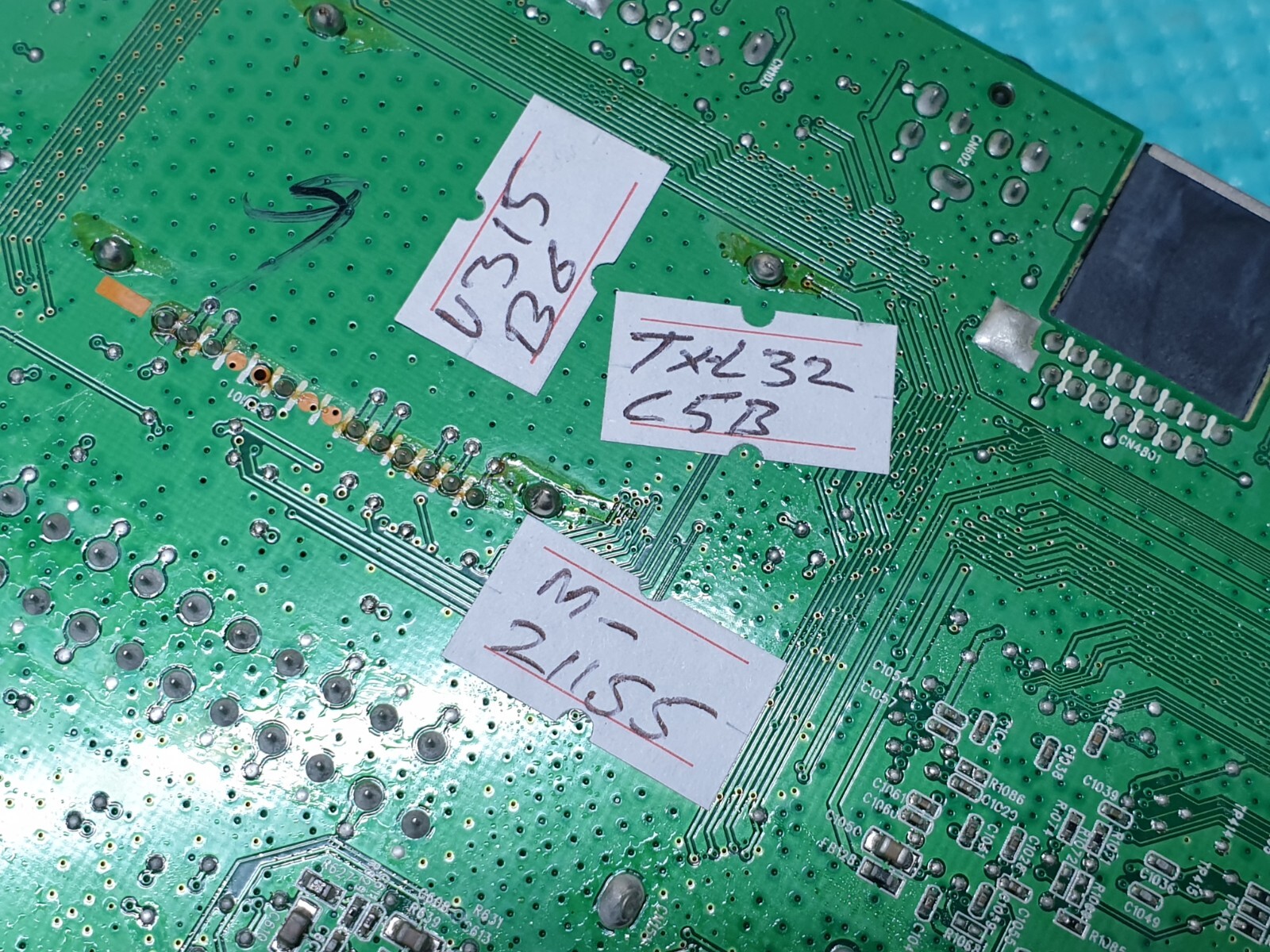 MAIN BOARD MB PANASONIC TX-L32C5B 32" LCD TV 715G5317-M01-000-004K SCREEN:V315B6 - Image 4