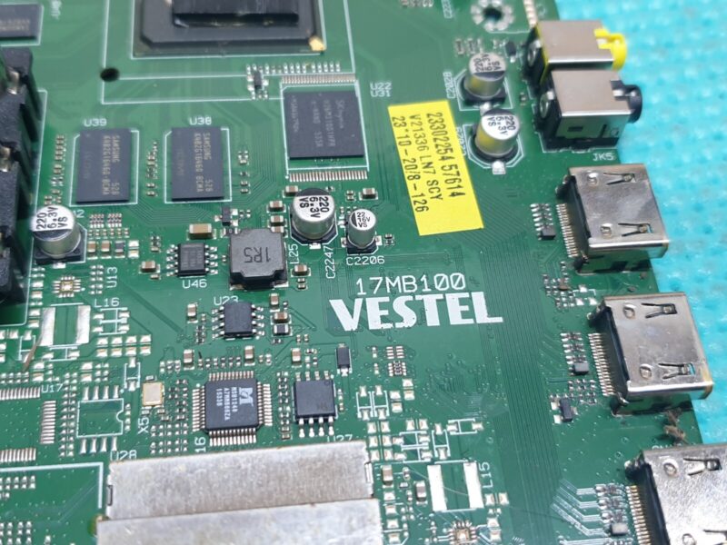 MAIN BOARD MB JVC LT-40C860 40" TV VESTEL 17MB100 23302255 SCREEN:LSC400FN01 - Image 3