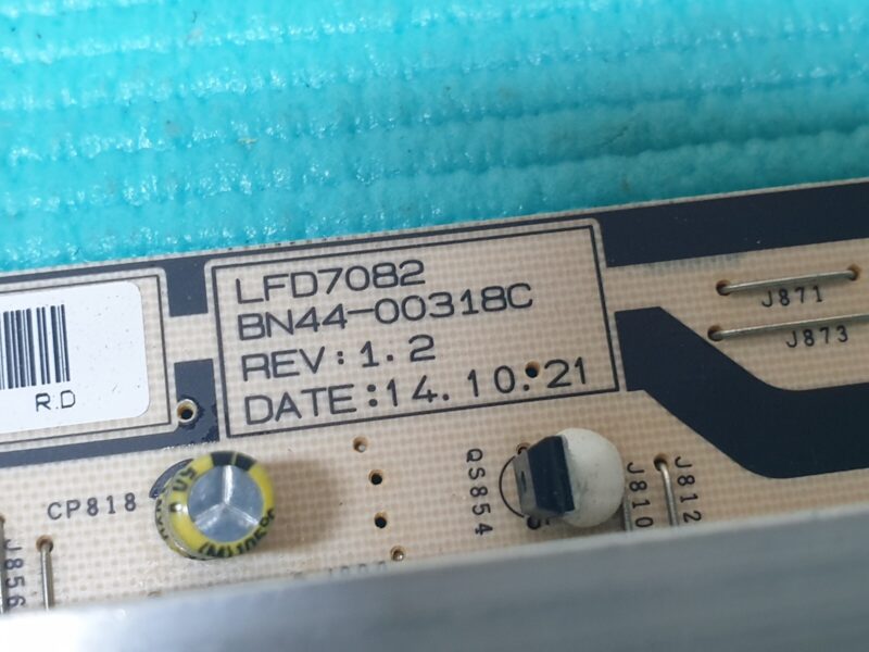 POWER SUPPLY BOARD PSU SAMSUNG LH55OMD 55" MONITOR  LFD7082 BN44-00318C  REV:1.2 - Image 2