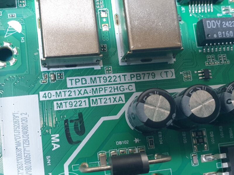 MAIN AV BOARD MB TCL 32S5400AFK 32" LED TV TPD.MT9221T.PB779 SCREEN:ST3151B07 - Image 3