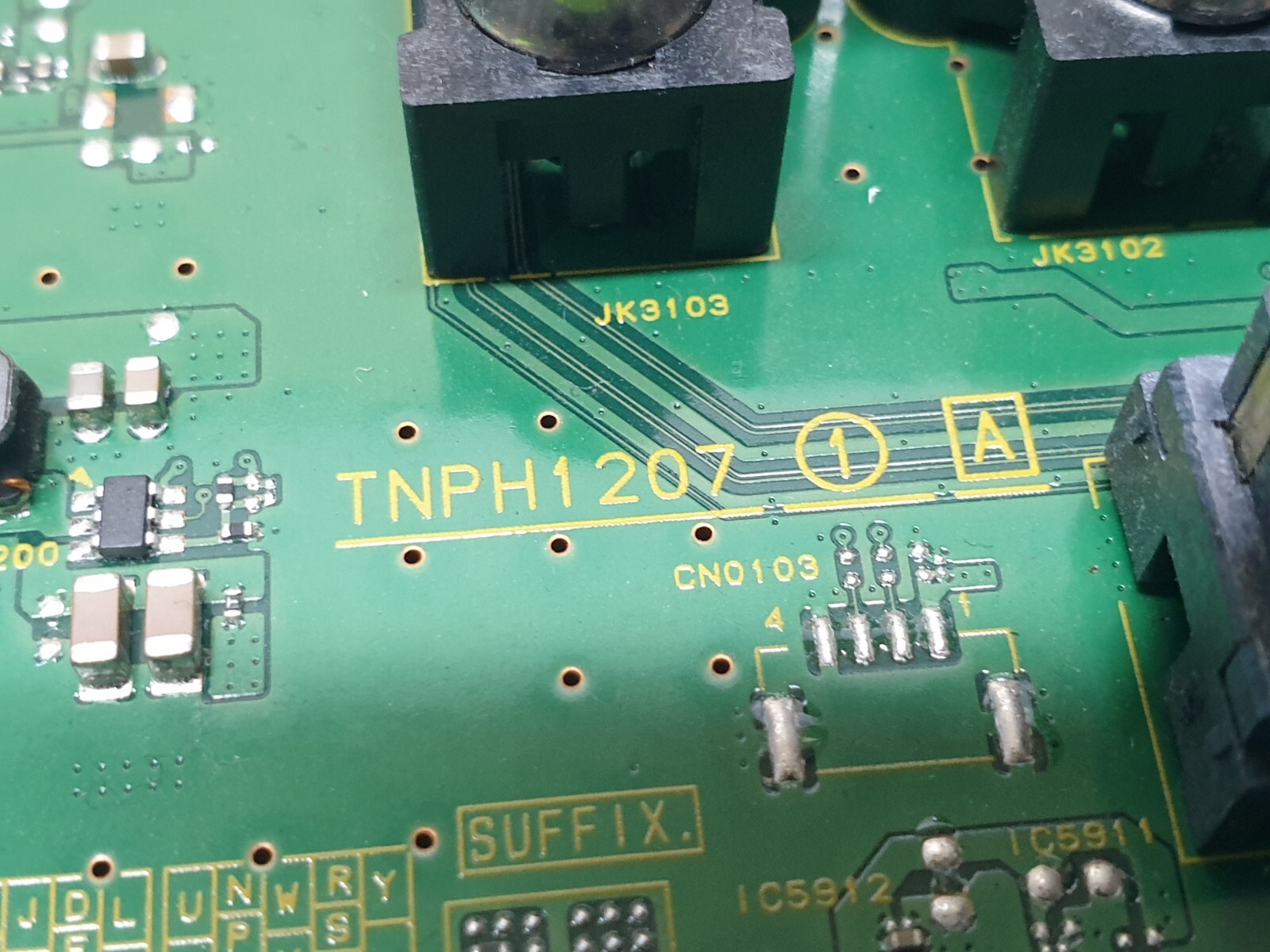 MAIN BOARD MB PANASONIC TX-55GZ2000B TV TXN/A1ULVB TNPH1207 1 A SCREEN:LE550PQL - Image 2