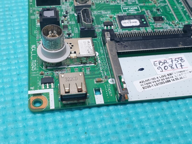 MAIN BOARD MB LG 42LN5400 TV EAX64891403 EBT62385621 EBR75890817 SCREEN:LC420DUE - Image 6