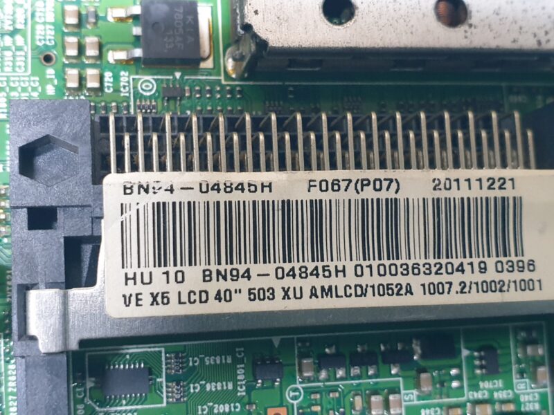 MAIN BOARD MB SAMSUNG LE40D503F7W TV BN41-01702A BN94-04845H SCREEN:LTF400HM05 - Image 3
