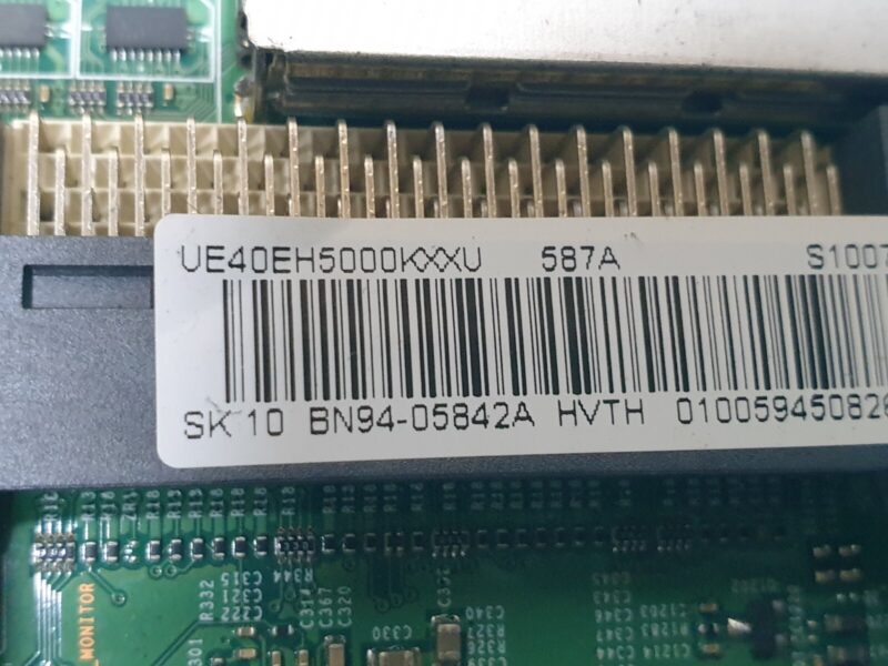 MAIN BOARD MB SAMSUNG UE40EH5000K TV BN41-01795A BN94-05842A SCREEN:LTJ400HM08 - Image 3