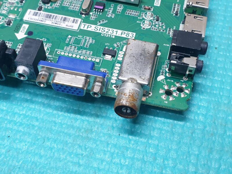 MAIN AV BOARD MB POLAROID LE-32GCL 32" TV TS.SIS231.P83 C13116 SCREEN:LSC320AN03 - Image 3
