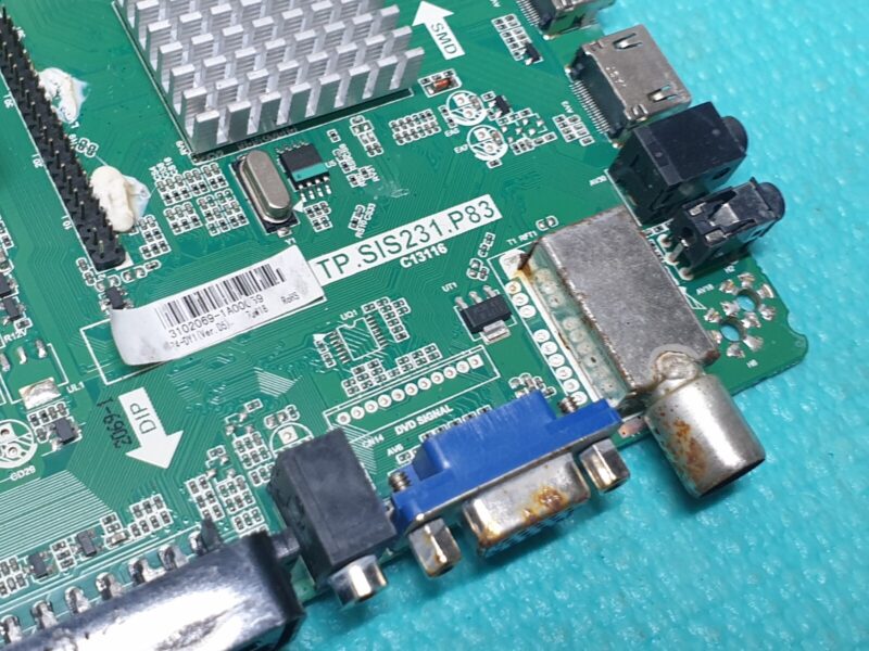 MAIN AV BOARD MB POLAROID LE-40GCL 40" TV TS.SIS231.P83 C13116 SCREEN:T400D3-HA2 - Image 2