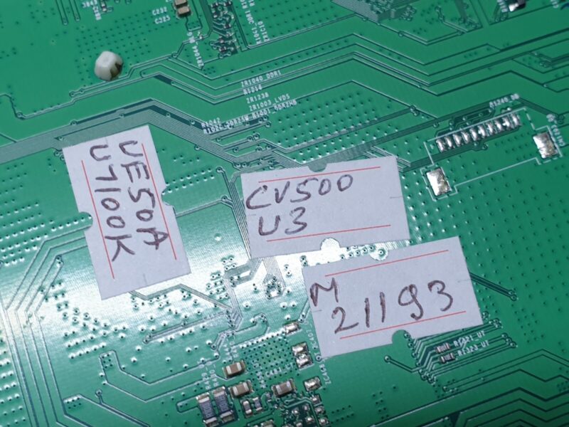 MAIN BOARD MB SAMSUNG UE50AU7100K LED TV BN96-53076L BN94-00054B SCREEN:CV500U3 - Image 5