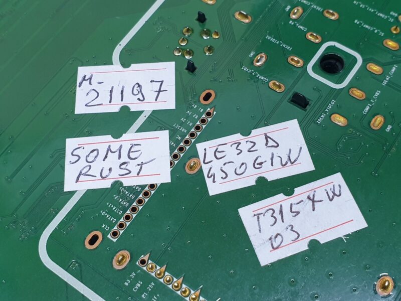 MAIN AV BOARD MB SAMSUNG LE32D450G1W TV BN41-01603B BN94-04605U SCREEN:T315XW03 - Image 5