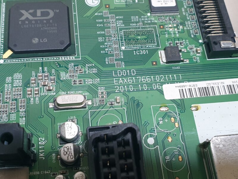 MAIN AV BOARD MB LG 32LE3300 LED TV EBT61066944 EAX61766102(11) SCREEN:LC320EXN - Image 2