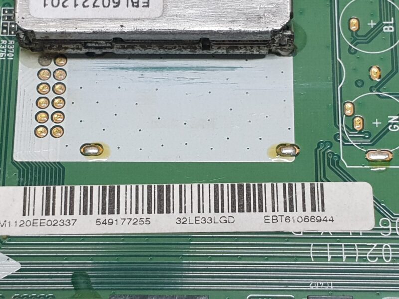 MAIN AV BOARD MB LG 32LE3300 LED TV EBT61066944 EAX61766102(11) SCREEN:LC320EXN - Image 3