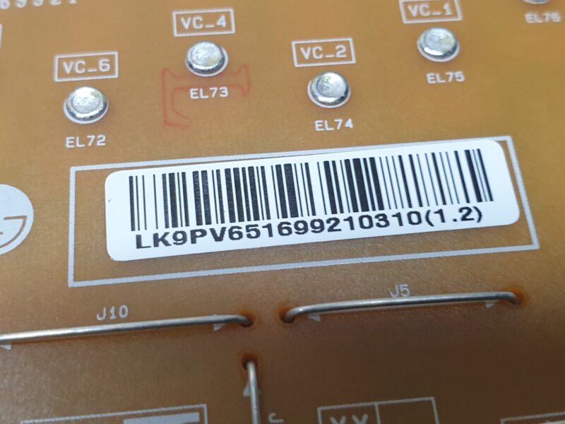 POWER SUPPLY PSU LG 65SM8500PLA LED TV EAX68248021(2.0) EAY65169921 LGP65-19UL6 - Image 4
