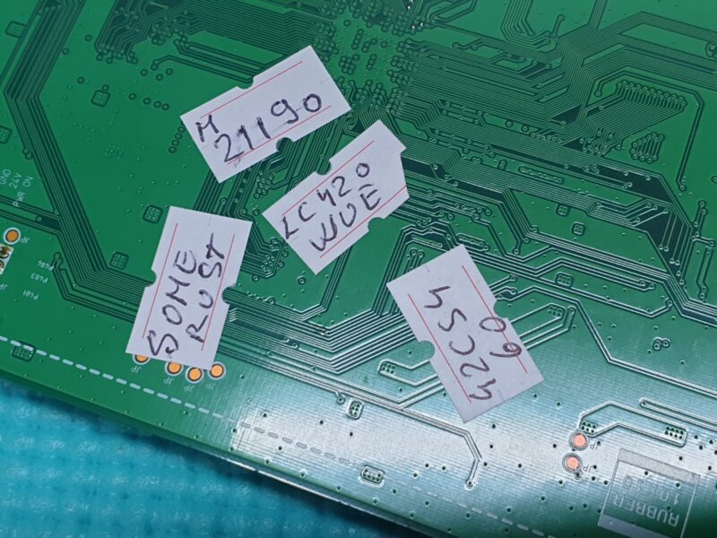 MAIN AV BOARD MB LG 42CS460 LCD TV EAX64664903(1.0) EBT62058314 SCREEN:LC420WUE - Image 5