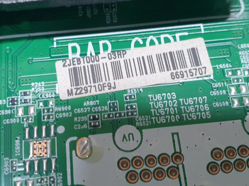 MAIN BOARD MB LG OLED65A26LA 65" TV EAX69790103(1.0) EBT66915707 SCREEN:AC650AQY - Image 3