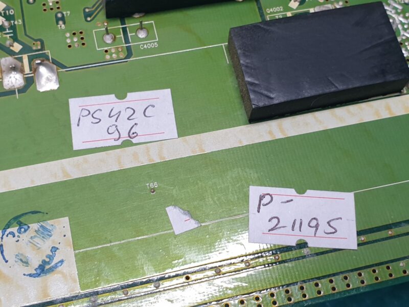 XSUS X-MAIN BOARD SAMSUNG PS42C96 42" PLASMA TV LJ41-05133A LJ92-01493A AA1 - Image 4