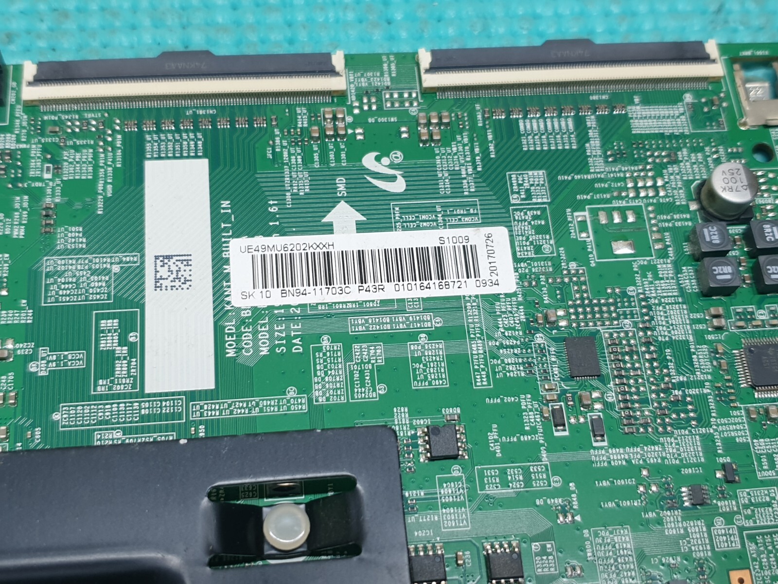 MAIN AV BOARD MB SAMSUNG QE65Q60AAU TV BN94-17253P BN41-02844C SCREEN:JR645R3HB - Image 3
