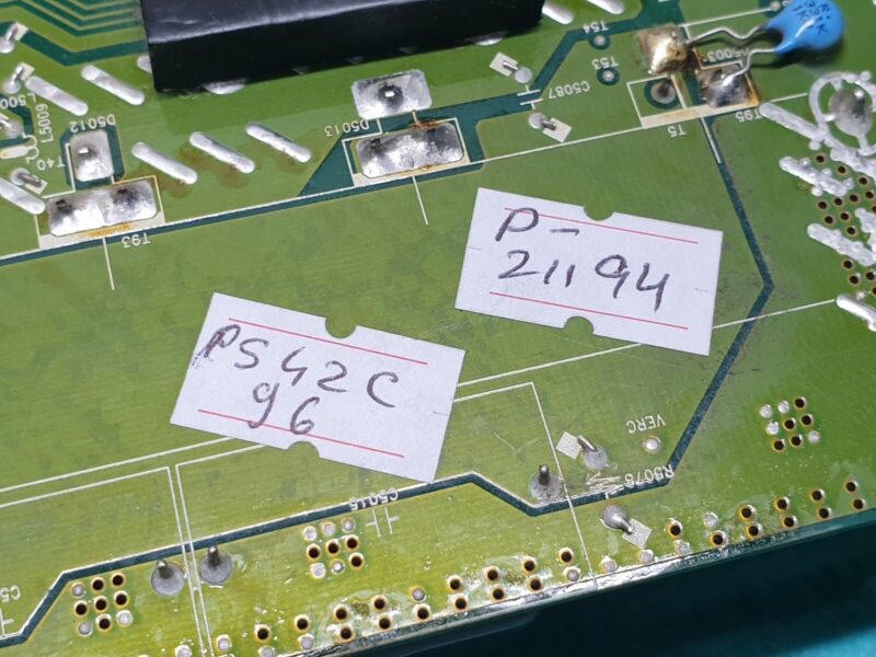 YSUS Y-MAIN BOARD SAMSUNG PS42C96 42" PLASMA TV LJ41-05134A LJ92-01494A AA1 - Image 5