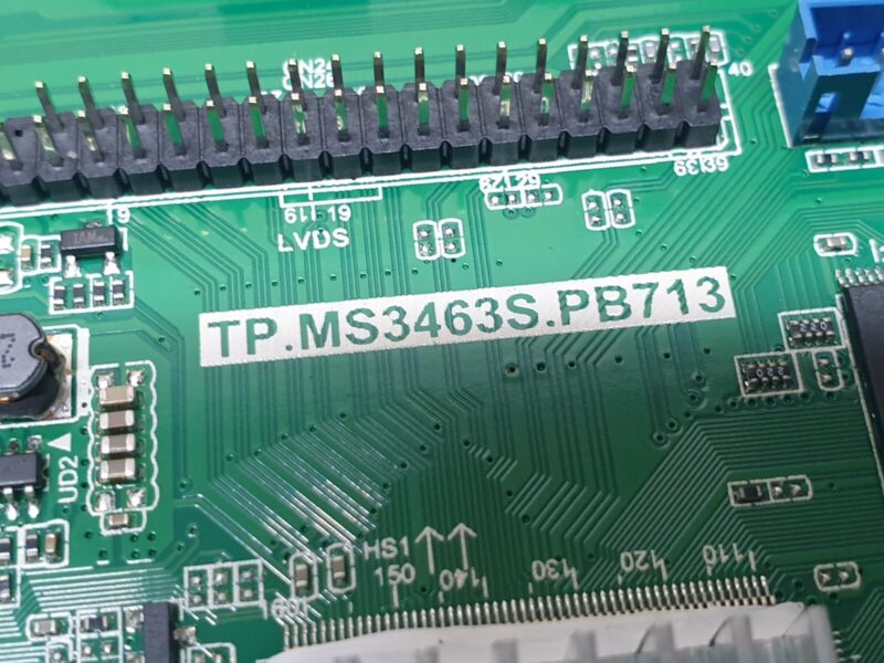 MAIN AV BOARD MB SHARP 32BB3I 32" LED TV TP.MS3463S.PB713 SCREEN:LQ315T3HC6U - Image 2