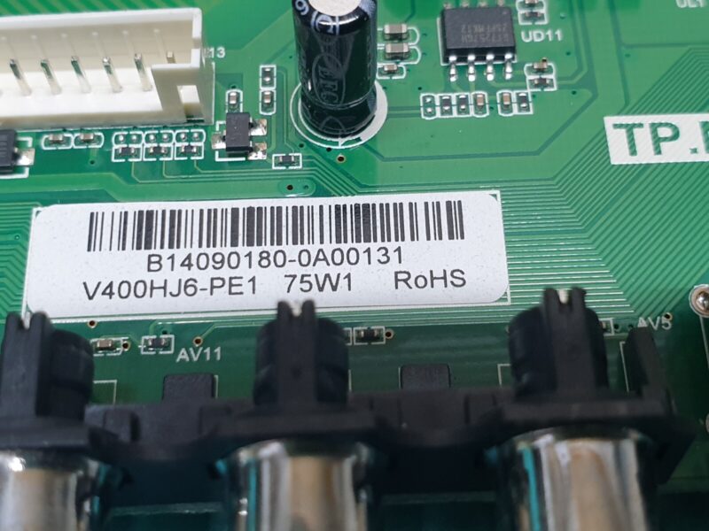 MAIN AV BOARD MB BUSH 40/233FDVD 40" LED TV TP.MSD309.BP710 SCREEN:V400HJ6-PE1 - Image 3