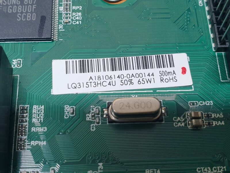 MAIN AV BOARD MB SHARP LC-32HI5232E LED TV TP.MS6486.PB710 SCREEN:LQ315T3HC4U - Image 3