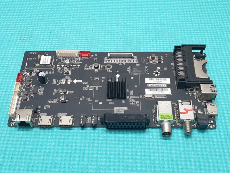 MAIN AV BOARD MB SHARP LC-49FI5342KF 49" LED TV T.MS6486.711 SCREEN:LC490HN02