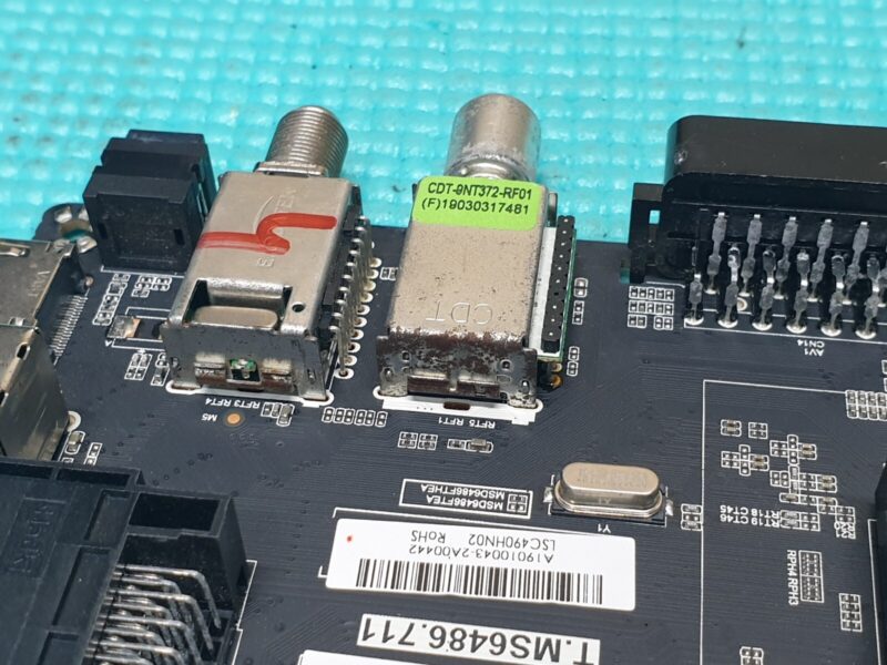 MAIN AV BOARD MB SHARP LC-49FI5342KF 49" LED TV T.MS6486.711 SCREEN:LC490HN02 - Image 4