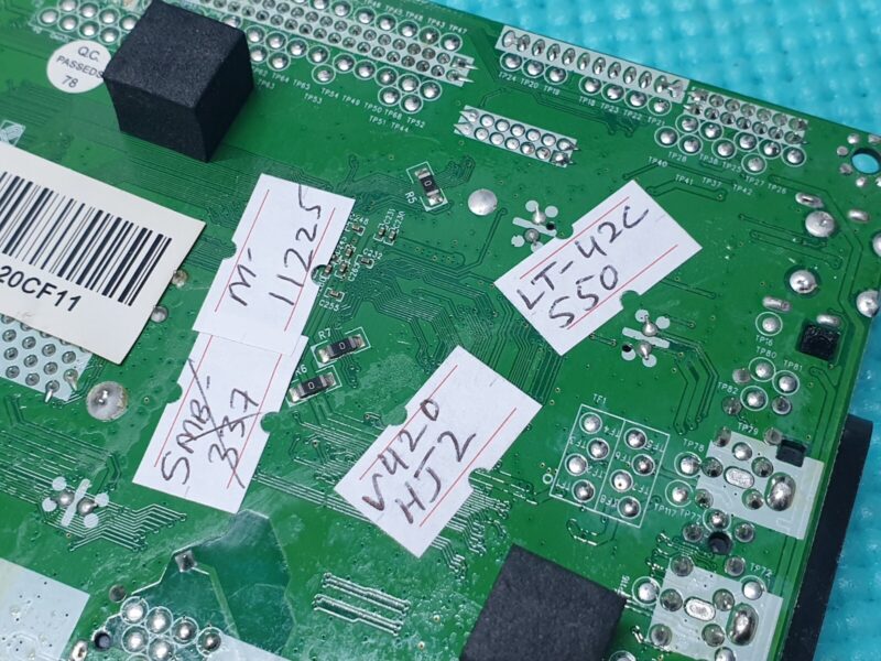 MAIN BOARD MB JVC LT-42C550 LED TV MSDV3255-ZC01-01 1010090132 SCREEN:V420HJ2 - Image 4