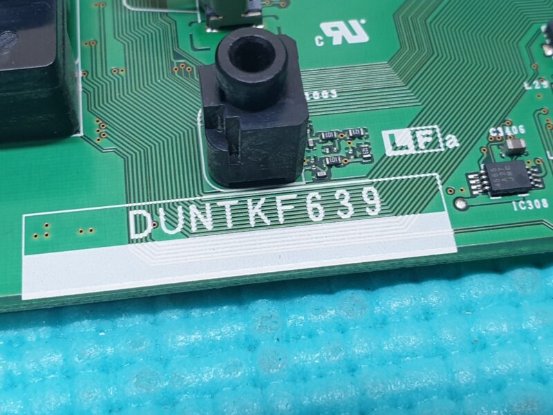 MAIN BOARD MB SHARP LC-32LE210E LCD TV DUNTKF639 QPWBXF639WJN1 SCREEN:T315HW05 - Image 3