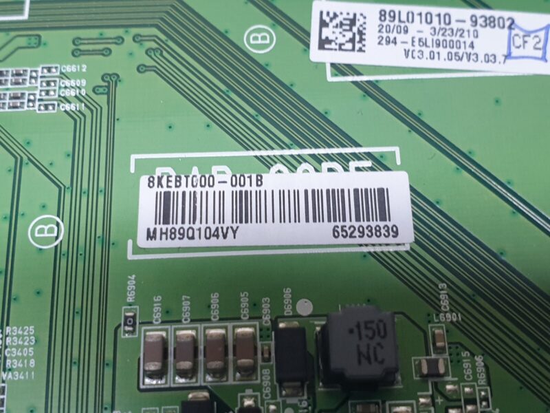 MAIN BOARD MB LG 32LK6200PLA LED TV EAX67703503(1.1) EBT65293839 SCREEN:HV320FHB - Image 3