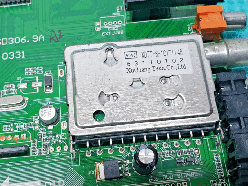 MAIN AV BOARD MB BUSH BLCD32H8 32" LCD TV T.MSD306.9A 10331 SCREEN:V320BJ2 - Image 4