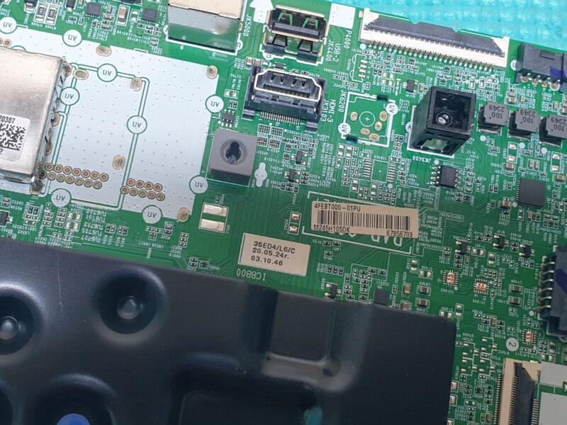 MAIN BOARD MB LG 55UT80006LA TV EAX70043606(1.3) EBT67856703 SCREEN:ST5461D13-A - Image 3