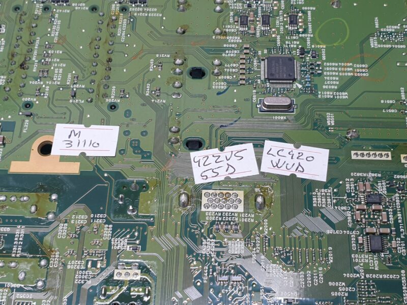 MAIN BOARD MB TOSHIBA 42ZV555D 42" LCD TV PE0686 V28A000921 01 SCREEN:LC420WUD - Image 3