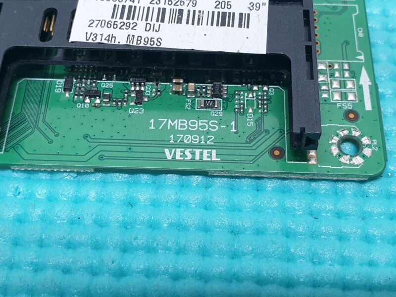 MAIN AV BOARD MB DIGIHOME 39180SM FHD LED TV 17MB95S-1 23152579 SCREEN:T390HVN04 - Image 2