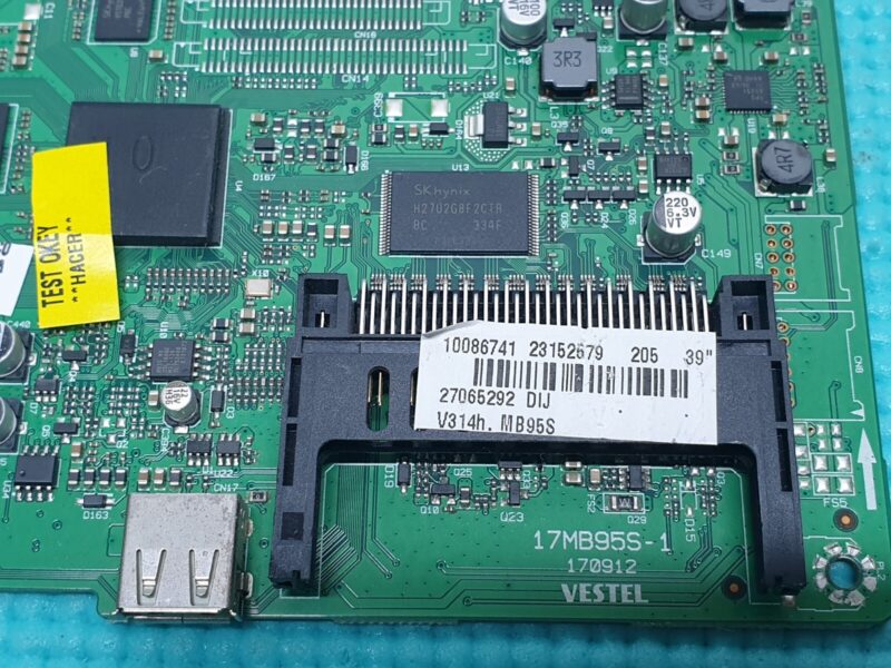 MAIN AV BOARD MB DIGIHOME 39180SM FHD LED TV 17MB95S-1 23152579 SCREEN:T390HVN04 - Image 3