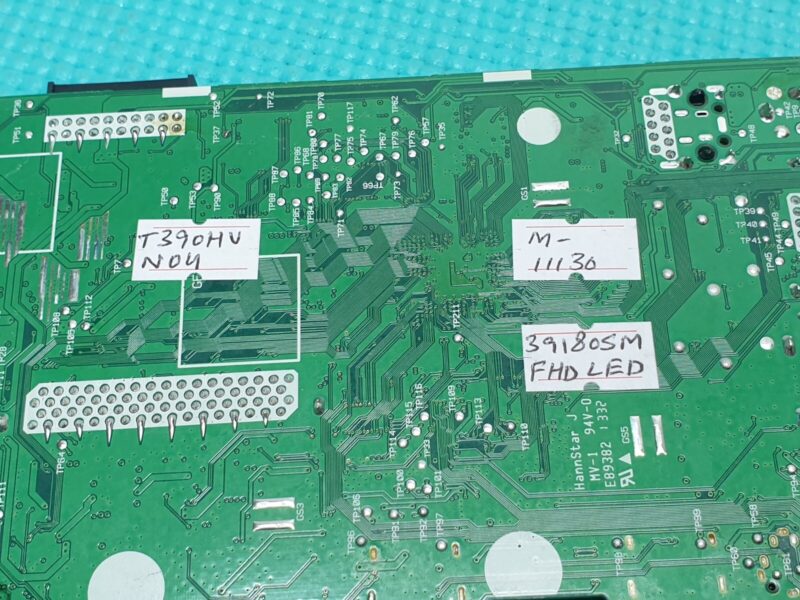 MAIN AV BOARD MB DIGIHOME 39180SM FHD LED TV 17MB95S-1 23152579 SCREEN:T390HVN04 - Image 4