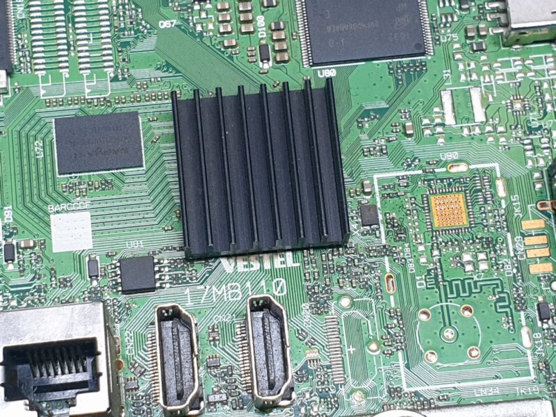 MAIN AV BOARD MB LUXOR LUX0143002/01 LED TV 17MB110 23379669 SCREEN:T430HVN01 - Image 2