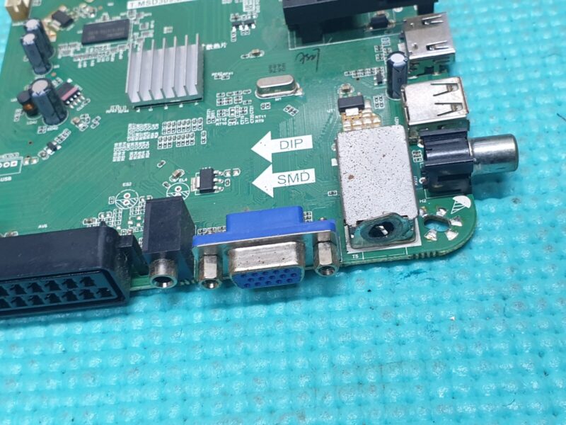 MAIN AV BOARD MB BUSH 50/211F LED TV T.MSD309.B81C 12176 SCREEN:V500HJ1-LE8 - Image 2