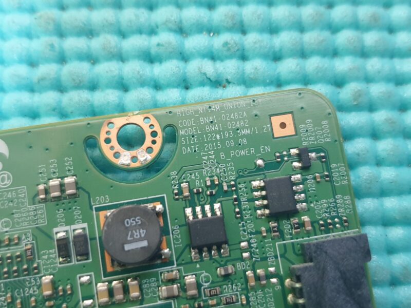 MAIN BOARD MB SAMSUNG UE48J5200AK TV BN41-02482A BN94-09586R SCREEN:LSF480HN04 - Image 2