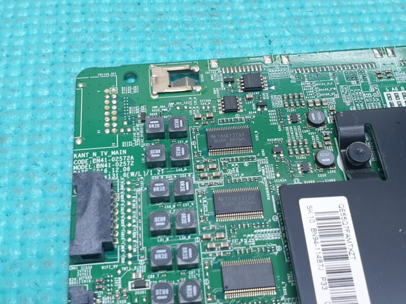 MAIN AV BOARD MB SAMSUNG QE55Q7FAMT TV BN41-02572B BN94-12660J SCREEN:LSF550FF02 - Image 2